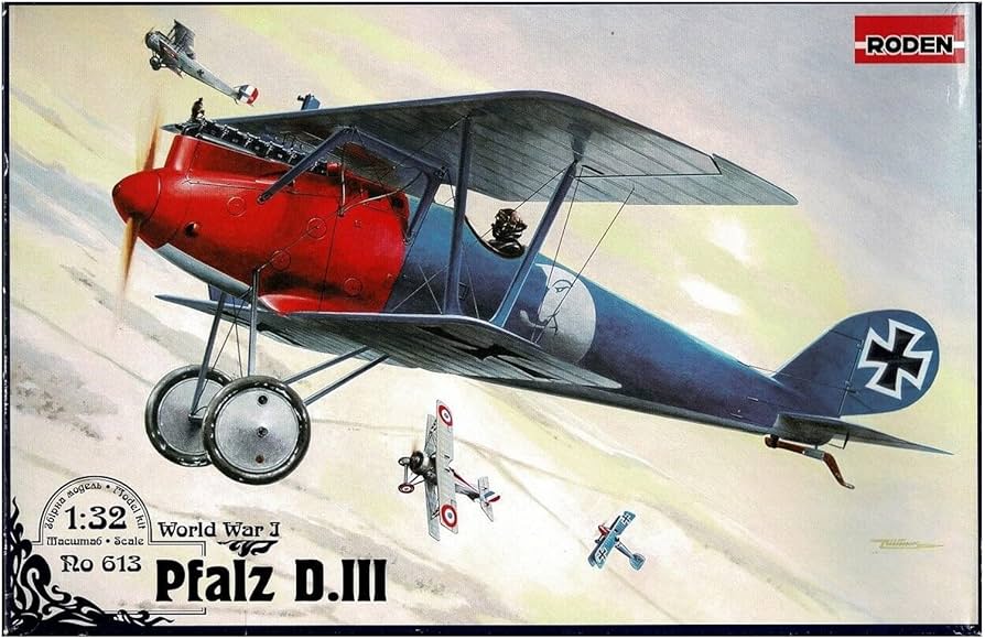 Amazon | ローデン 1/32 第1次世界大戦 ドイツ軍 ファルツ D3